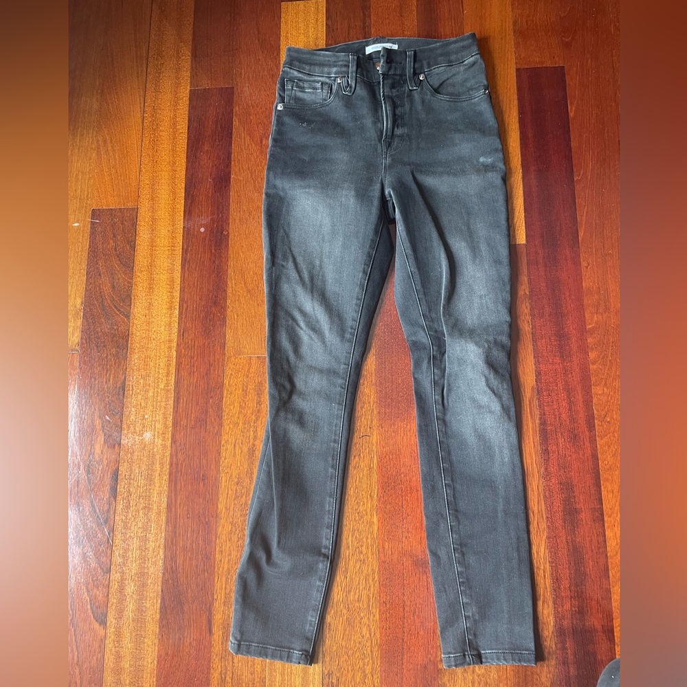 Good American Good Leg Crop